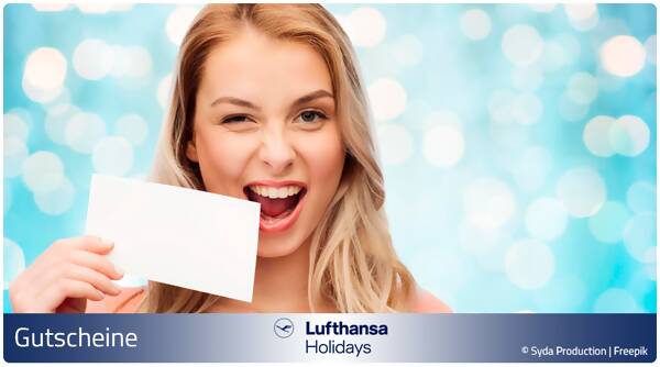 Schnapp Dir die besten Urlaubsdeals mit Lufthansa Holidays Gutscheinen! Sparen leicht gemacht – entdecke unsere Promo-Codes und buche Deinen Traumurlaub noch heute!