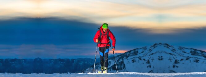 Trip Niederösterreich - die perfekte Skitour planen | Unberührte Tiefschnee Landschaft, die schönsten, aufregendsten Skitouren Tirol. Anfänger, Fortgeschrittene bis Profisportler